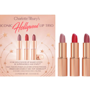 Charlotte Tilbury Mini Iconic Hollywood Lipstick Trio Set *En existencia*
