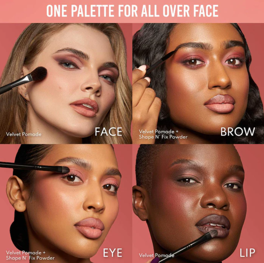 Danessa Myricks Beauty Groundwork: Blooming Romance - Palette For Eyes, Brows, Face & Lips *Pre orden* - Imagen 2