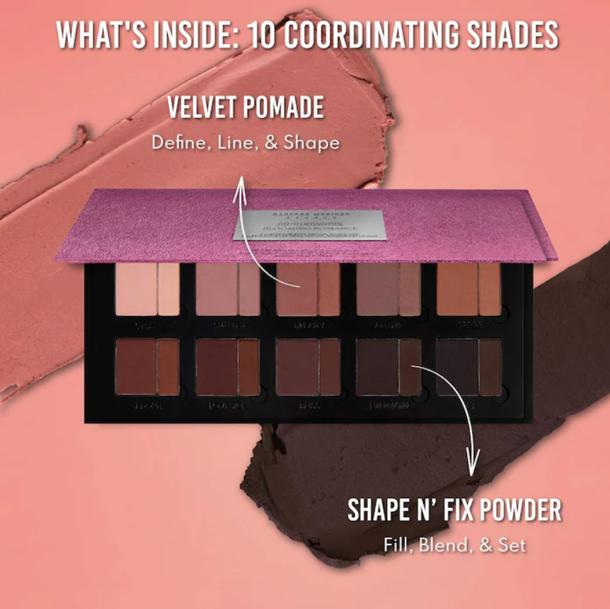 Danessa Myricks Beauty Groundwork: Blooming Romance - Palette For Eyes, Brows, Face & Lips *Pre orden* - Imagen 3