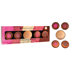 Danessa Myricks Beauty Mini Yummy Skin Flushed Essentials: Face & Lip Makeup Gift Set *Pre Orden*
