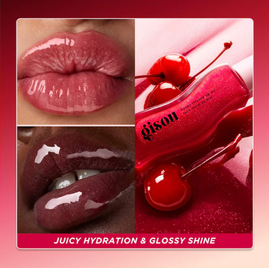Gisou Honey Infused Hydrating Lip Oil *Pre orden* - Imagen 2