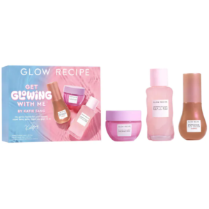 Glow Recipe Get Glowing With Me Kit by Katie Fang with Hue Drops Tinted Serum *En existencia*