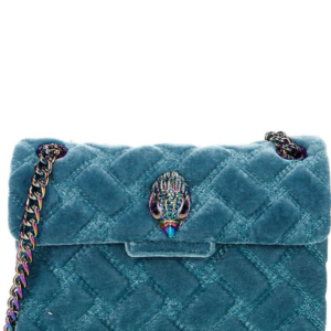 Kurt Geiger London Mini Kensington Velvet Crossbody Bag *En existencia*