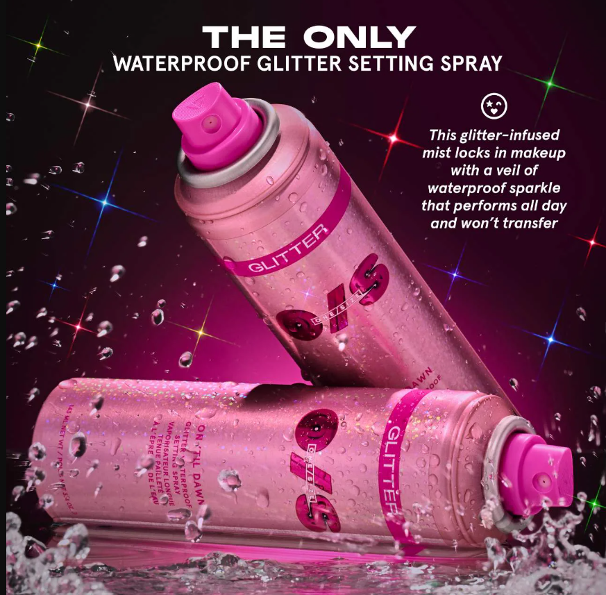 ONE/SIZE by Patrick Starrr On 'Til Dawn Glitter Waterproof Setting Spray Edición Limitada*Pre Orden* - Imagen 2